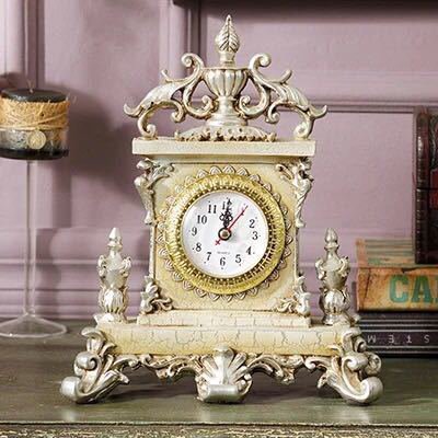 テーブルクロック ．置き時計 クロックアラーム 上品時計