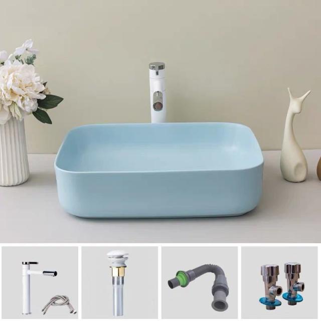 陶器洗面ボウルセット 洗面ボール 手洗い鉢 手洗器 洗面器 蛇口．排水