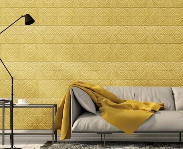 Z新品 50枚3.0mm厚 70cm×70cm 3D立体レンガ模様壁紙防水汚 【公式通販】