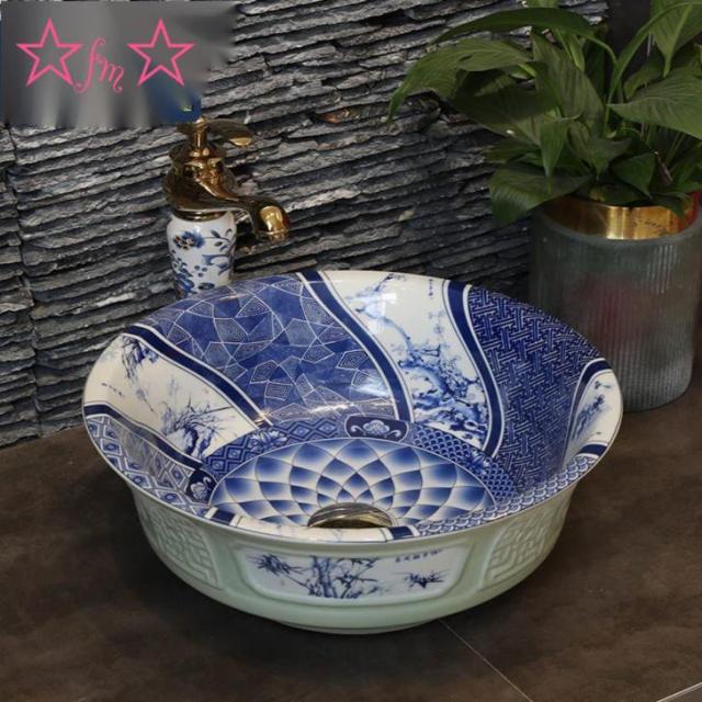 置き型洗面ボウルセット 手洗い器デザイン 陶磁器 手洗い鉢 洗面台 蛇口 排水ホース付き