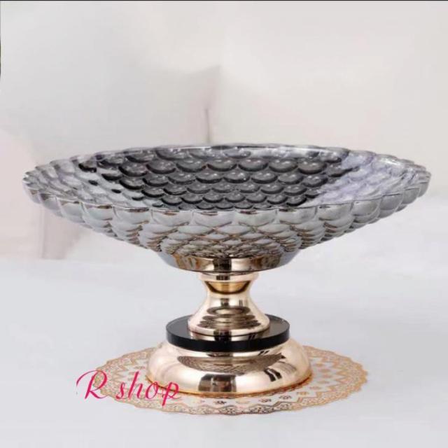 高級果物皿 盛り皿 お菓子皿 フルーツプレート 〜果物カゴ お菓子鉢 水晶ガラスの通販は