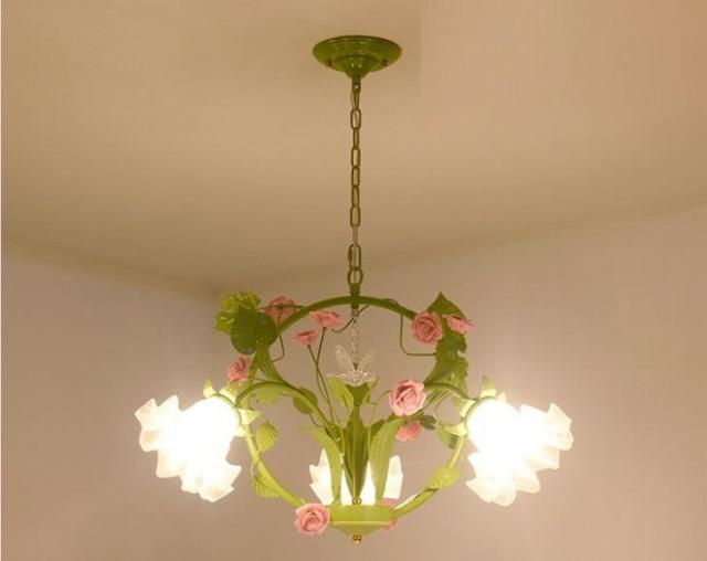 0720L5-3-1ペンダントライト．洋風照明 シャンデリア 北欧デザイン シーリングライト不可 天井照明.陶器.3灯 電源直結タイプの通販は