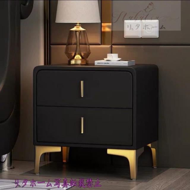 北欧風ベッドサイドテーブル ナイトテーブル 収納キャビネット ．寝室  