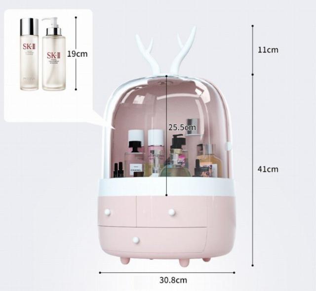 M8-2メイクボックス コスメボックス 化粧品収納ケース 小物収納