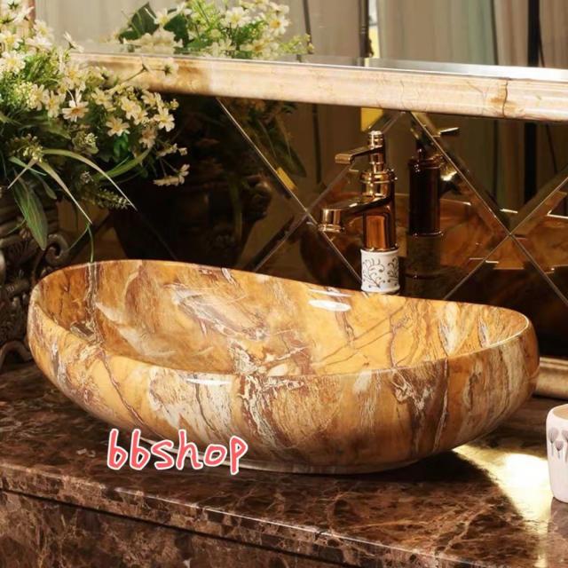 豪華洗面ボール 高級洗面台 洗面ボウルセット 陶器 手水鉢 手洗器 手洗い鉢