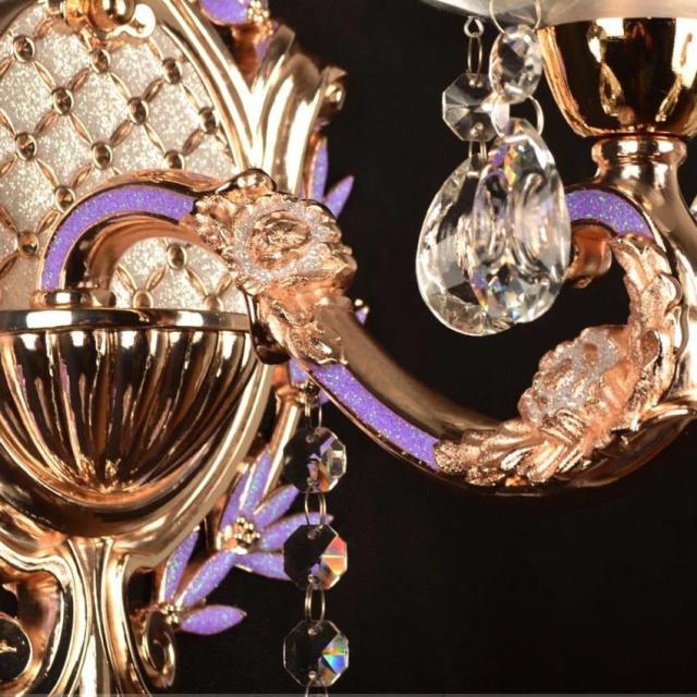 壁掛け照明 水晶ランプ 壁掛け灯．クリスタル壁掛け灯