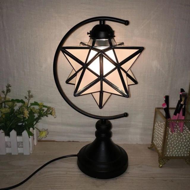 ステンドグラスランプ 卓上スタンド 豪華テーブルランプ 卓上照明