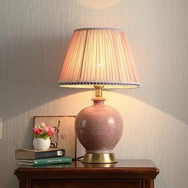 照明スタンドライト テーブルランプ デスクライト 卓上ステンド 陶器スタンド．の通販は 43,436円