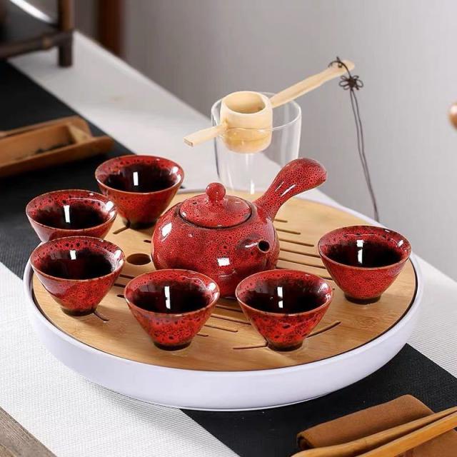 6客茶器揃 湯呑 急須 ポット ．茶器セット ティーセット 21,139円