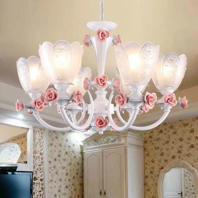 ペンダントライト．洋風照明 シャンデリア 北欧デザイン 天井照明 6灯 電源直結タイプの通販は 170,775円