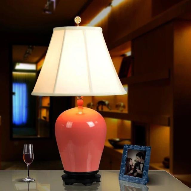 照明スタンドライト テーブルランプ デスクライト 卓上ステンド 高級陶器スタンド