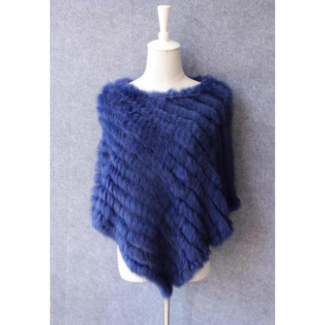 ラビットケープ ．ラビットショール ラビットポンチョ ラビット大判ストール肩掛け