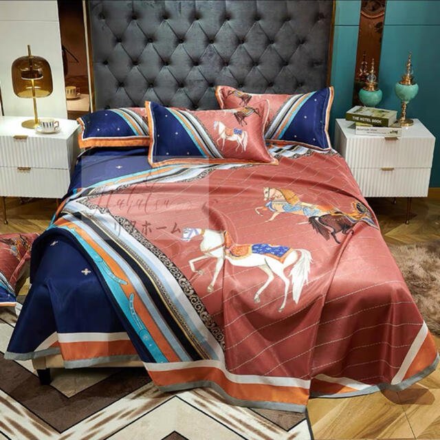 ワイドダブル ベッド用品3点セット ．寝具 枕カバー ベッドパッド 夏用 涼感