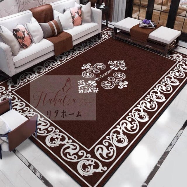 ラグカーペット ラグマット 160x230cm ホットカーペット対応 玄関マット 