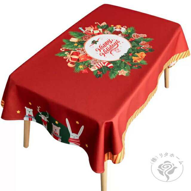 テーブルクロス　北欧調 パーティー遠足シート テーブルシート クリスマステーブル用品