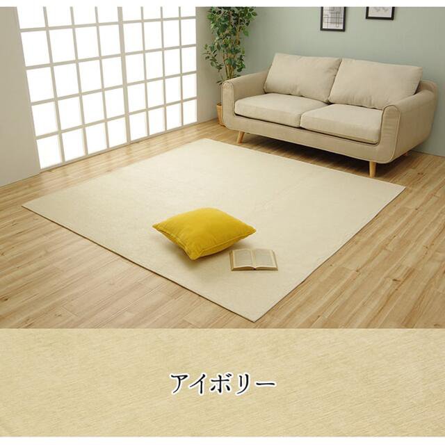 ラグ 長方形 洗える 撥水 無地 シンプル 滑りにくい コンパクトの通販は 17,236円