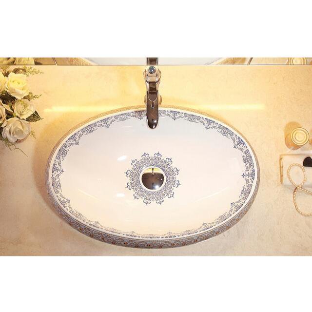 高級洗面台 洗面ボウルセット 洗面ボール 陶器 手水鉢 手洗い鉢 洗面器