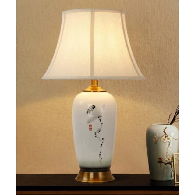 エナメルセラミック照明スタンドライト テーブルランプ デスクライト