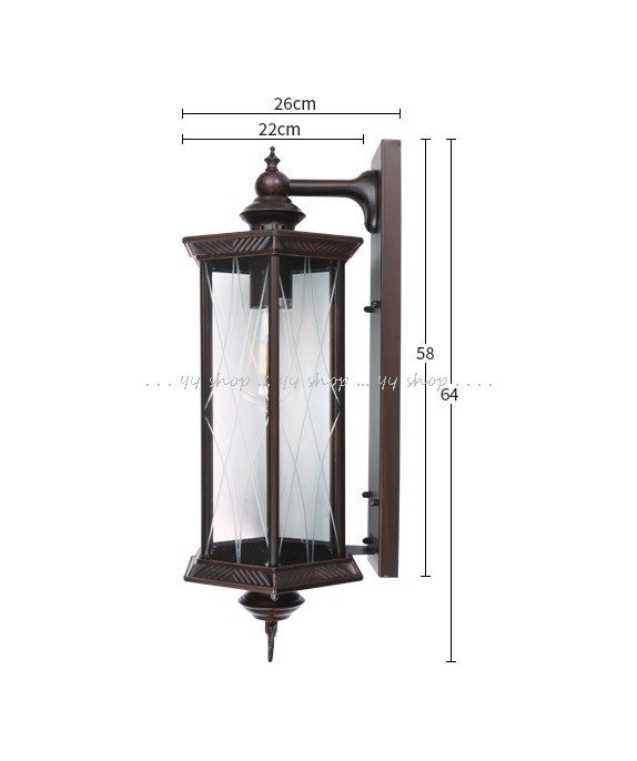 1020OU169壁掛け照明 壁掛け灯 インテリア照明 玄関灯 ．アンティーク 外灯 廊下 屋外の通販は