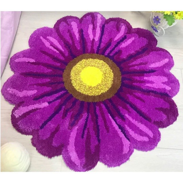 ラグマット リビングマット 玄関マット．カーペット．お風呂マット 花柄の通販は