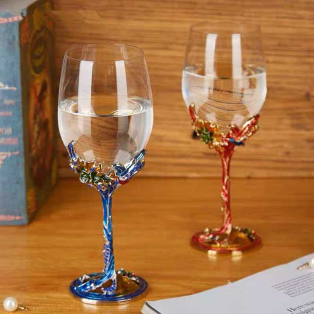 安い新作上品ワイングラス ペア★レア 高級感 シャンパングラス グラス/カップ