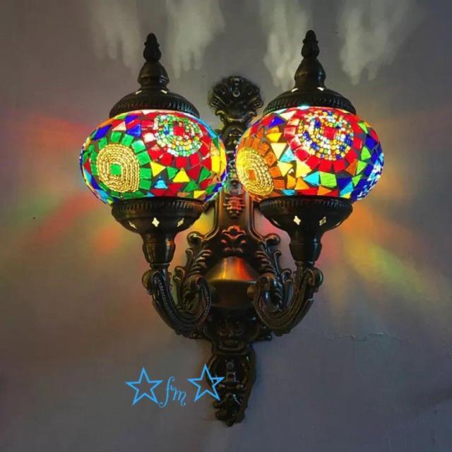 ボヘミア調 トルコ モロッコ風 ．壁掛け照明 ブラケットライト 壁掛け灯 玄関照明 間接照明 インテリア照明の通販は