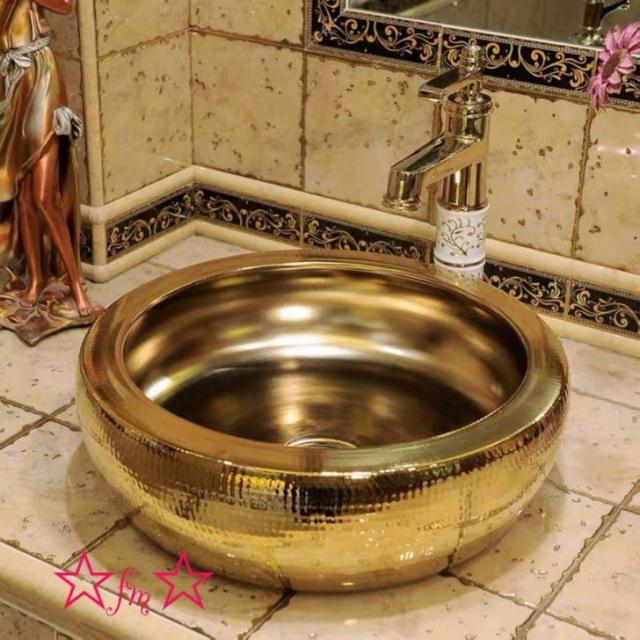 置き型洗面ボウルセット ．手洗い器 デザイン 陶磁器 手洗い鉢 洗面台 蛇口 排水ホース付き