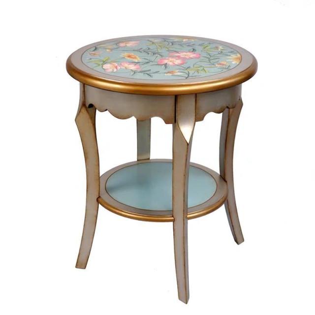 高級サイドテーブル コンソールテーブル ．玄関テーブル 花台 電話台 アンティーク調デザイン 幅51cmの通販は 132,165円