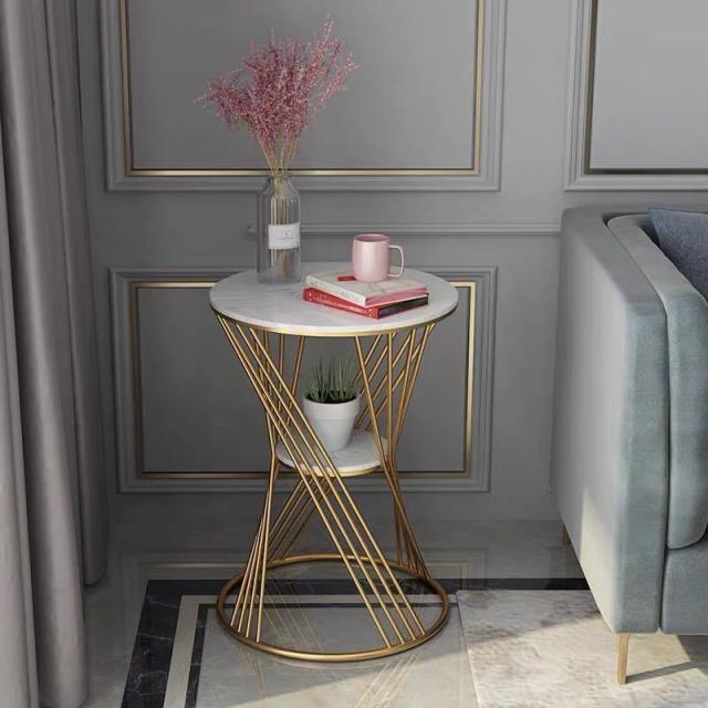 ベッドサイドテーブル 置台 サイドテーブル ナイトテーブル 高級感 アンティーク風 ソファーテーブル 人造大理石 幅50cm ベッドサイドテーブル．置台 サイドテーブル ナイトテーブル 高級感