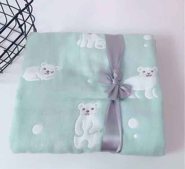 子供 6重ガーゼケット ブランケット タオルケット 通気性 軽量 掛け布団 110×110cmの通販は 6,682円