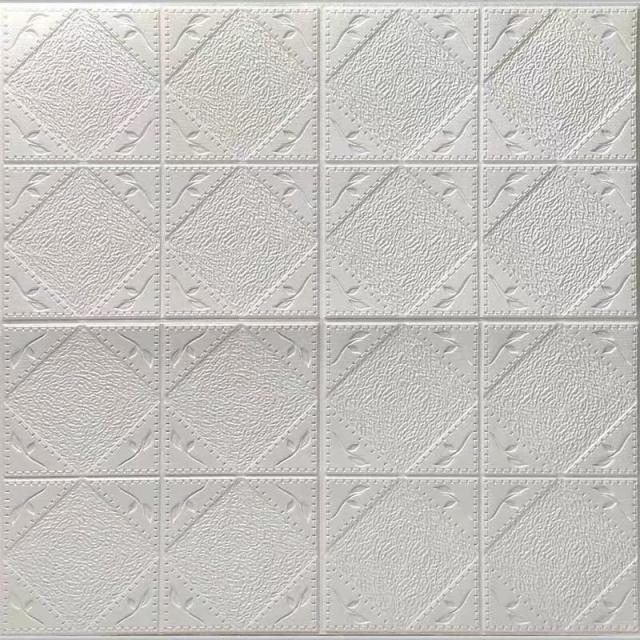 50枚 70cm×70cm 背景壁 3D立体レンガ模様壁紙 防水 汚い防止 カビ