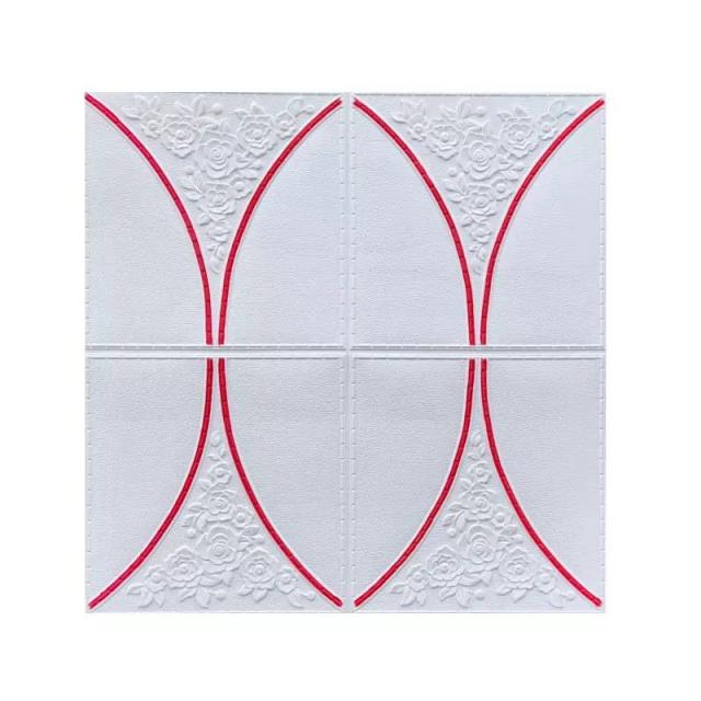 50枚 70cm×70cm 背景壁 ．3D立体レンガ模様壁紙 防水 汚い防止 カビ防止の通販は 27,799円