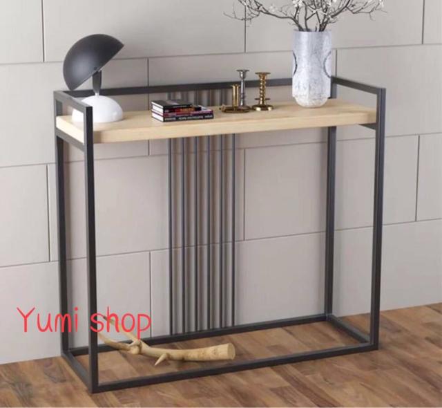 サイドテーブル コンソールテーブル ．玄関テーブル 花台 電話台