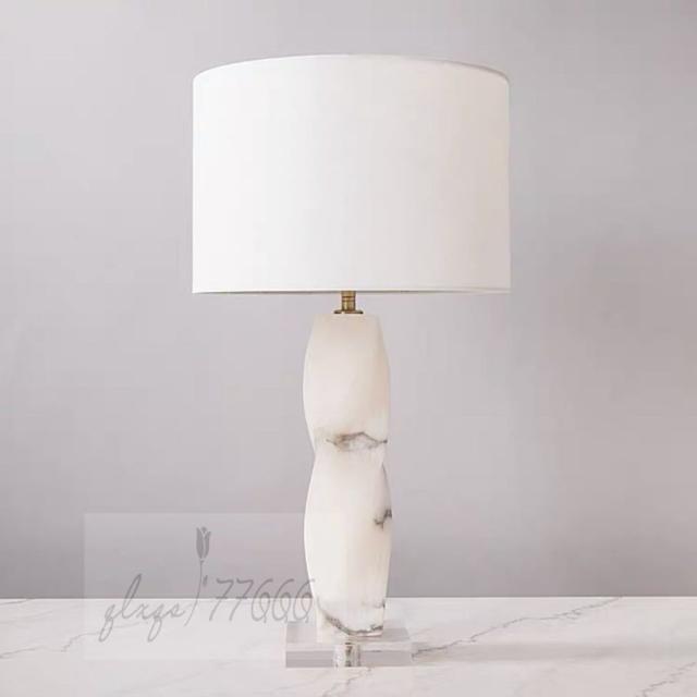 照明スタンドライト テーブルランプ デスクライト 卓上ステンド 高級人造大理石スタンド