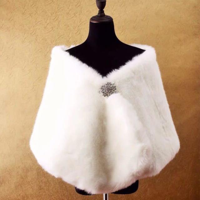 毛皮風ミンクケープ ．ファーショール ファーストール ポンチョ ボレロ ストール