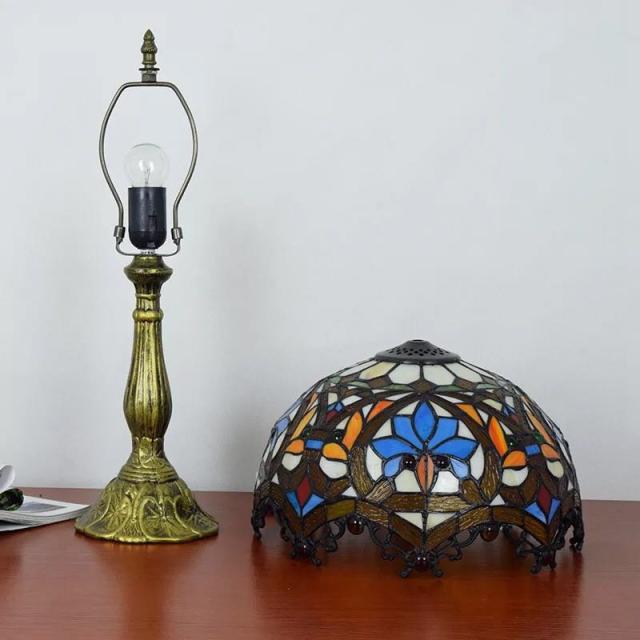 ステンドグラスランプ 卓上スタンド 豪華テーブルランプ 卓上照明