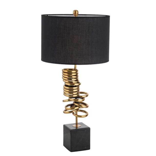 照明スタンドライト テーブルランプ デスクライト 卓上ステンド 高級人造大理石スタンドの通販は