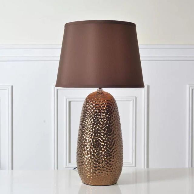 照明スタンドライト テーブルランプ デスクライト． 卓上ステンド 高級陶器スタンド