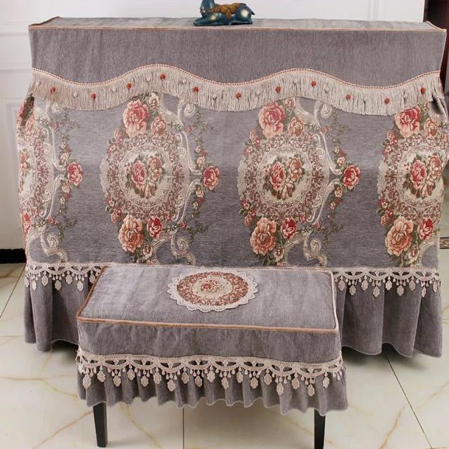 高級ピアノカバー ．ピアノイスカバー 2点セット