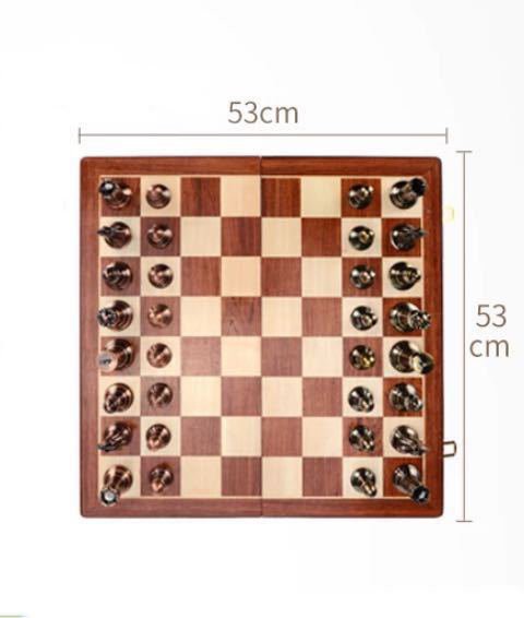 チェスセット チェス盤 駒 ボードゲーム 木製 アンティーク風木製