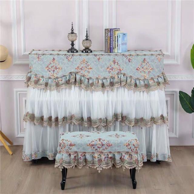 高級ピアノカバー ピアノイスカバー 2点セット 