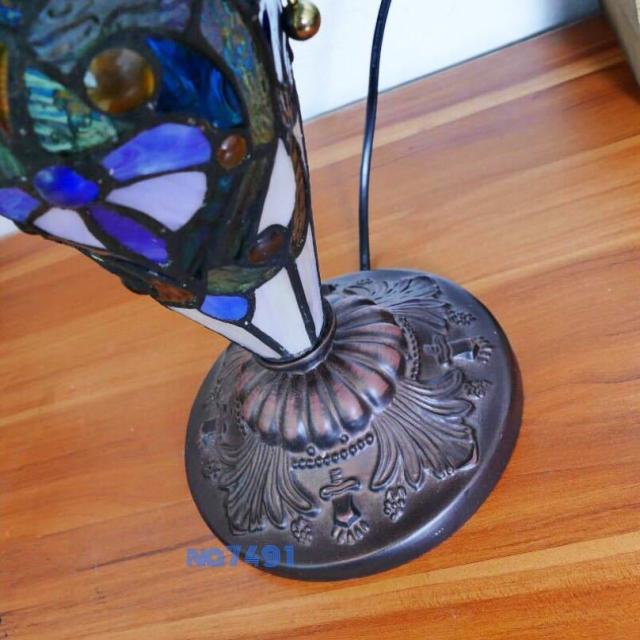 A18247 ステンドグラスランプ 卓上スタンド 豪華テーブルランプ 卓上