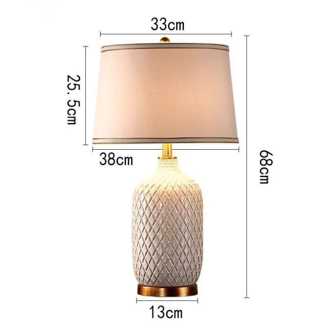 照明スタンドライト テーブルランプ デスクライト 卓上ステンド ．陶器