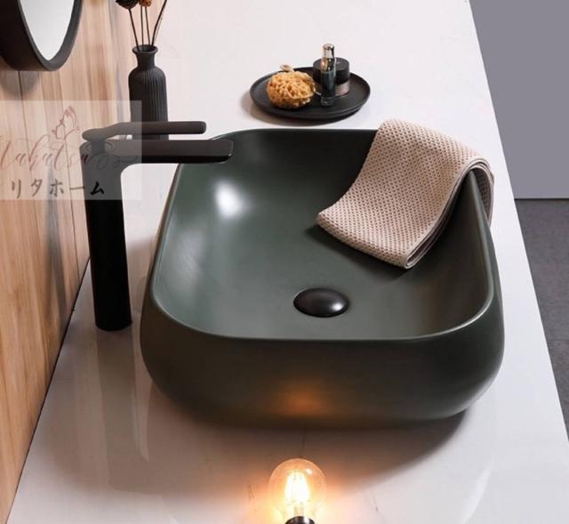 高級洗面台 洗面ボウルセット洗面ボール 陶器 手水鉢 手洗器蛇口 排水