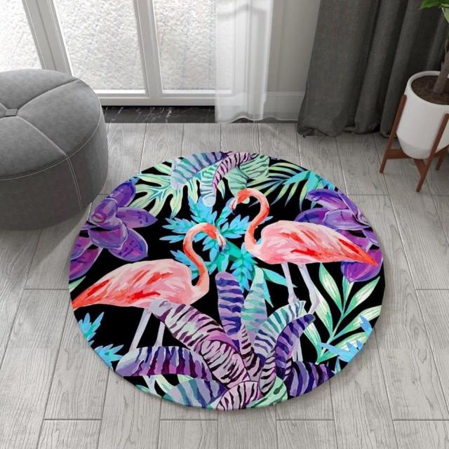 ラグ カーペット リビングマット お 防ダニ ラグマット滑り止め付 ホットカーペット対応 床暖房対応．の通販は