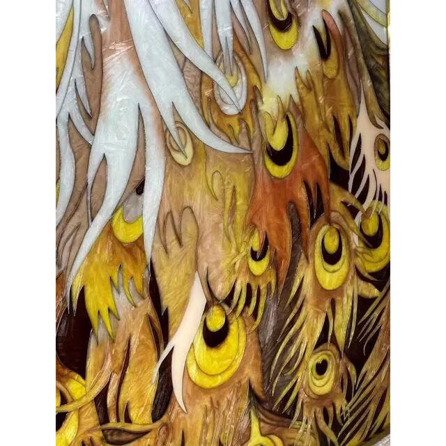 ガラス琺瑯彩 粉彩 洋彩 高級琺瑯飾り絵 玄関 壁掛け 粉彩工芸品アートパネルの通販は