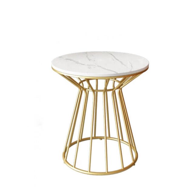 人造大理石ソファサイドシェルフ 寝室用テーブル コーヒーテーブル サイドテーブルの通販は 78,705円