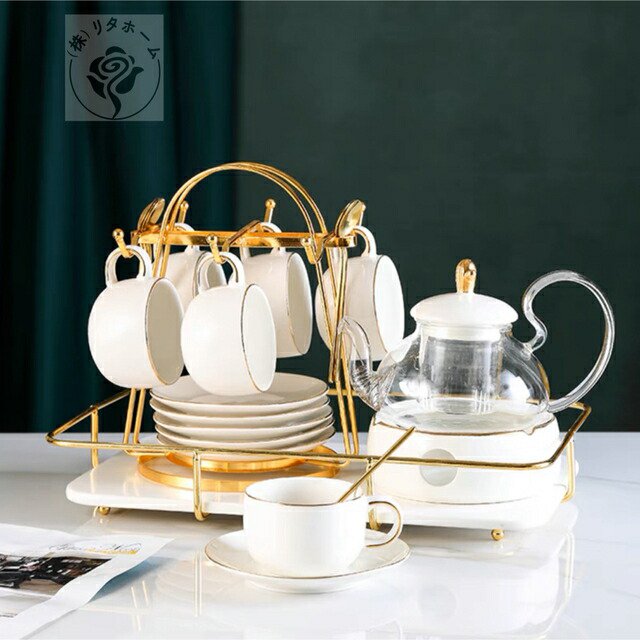 ティー・コーヒーカップセット セール中 カップ＆ソーサー6客セット