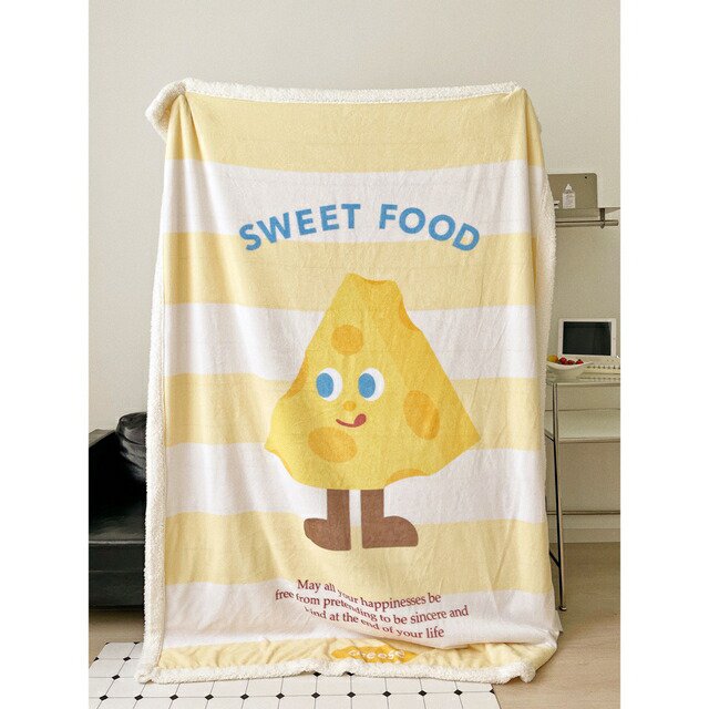 可愛い 毛布 ブランケット ひざ掛け かけ布団100x150 暖かい