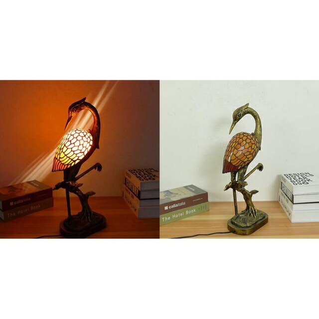 鳥形ステンドグラスランプ 卓上スタンド .豪華テーブルランプ 卓上照明の通販は 鳥形ステンドグラスランプ 卓上スタンド .豪華テーブルランプ 卓上照明の通販は